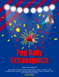 134+ Free Pep Rally Poster Templates | PosterMyWall