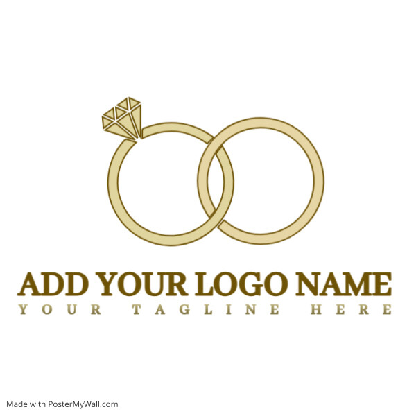 Engagement Ring Logo Stroke Ring Icon Set Vector Download