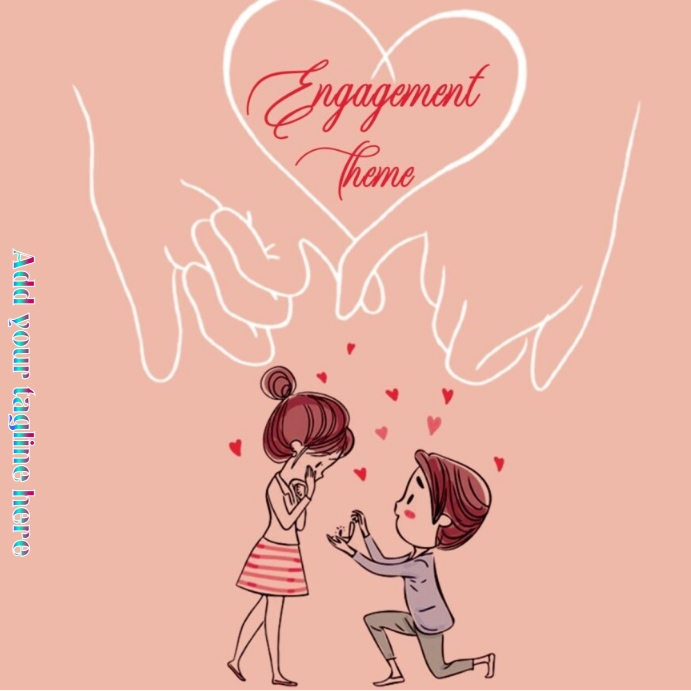 Engagement ring poster Template | PosterMyWall