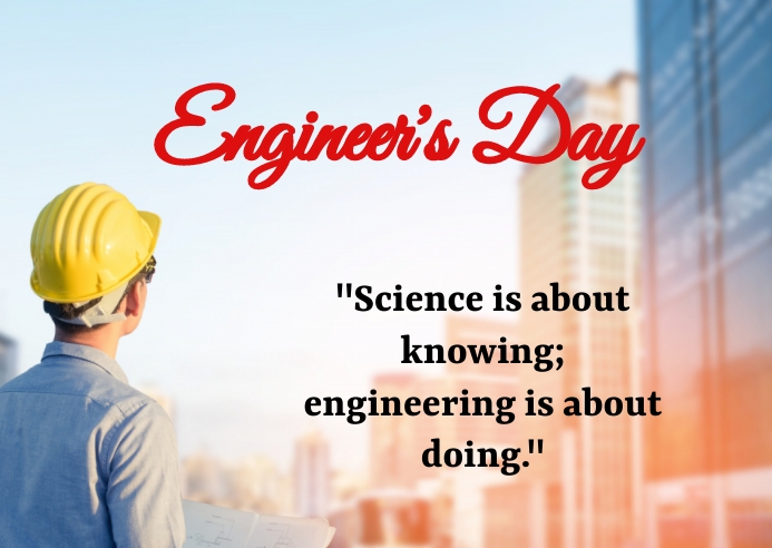 Engineer's Day Template | PosterMyWall