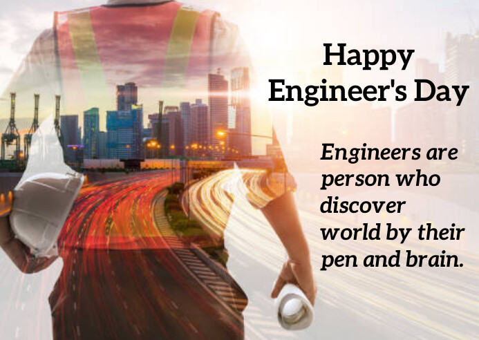 Engineer's day Template | PosterMyWall