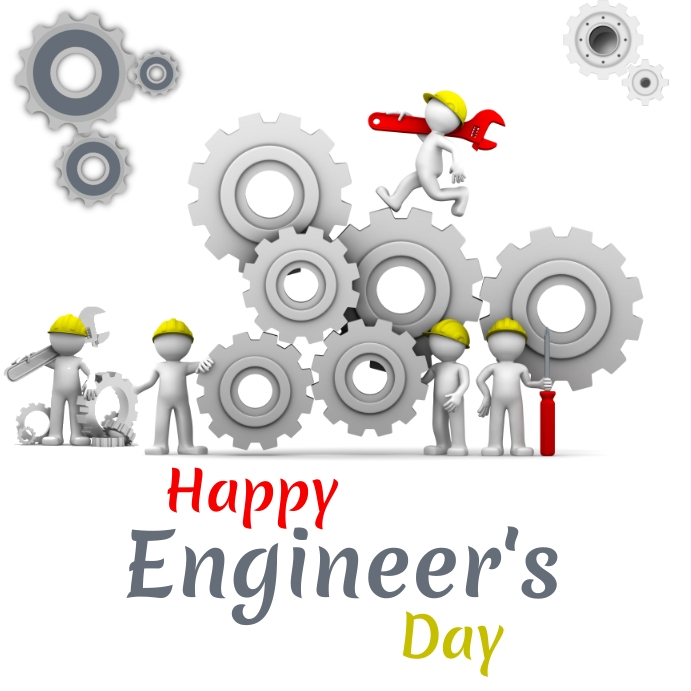 Engineer's Day Instagram Post template