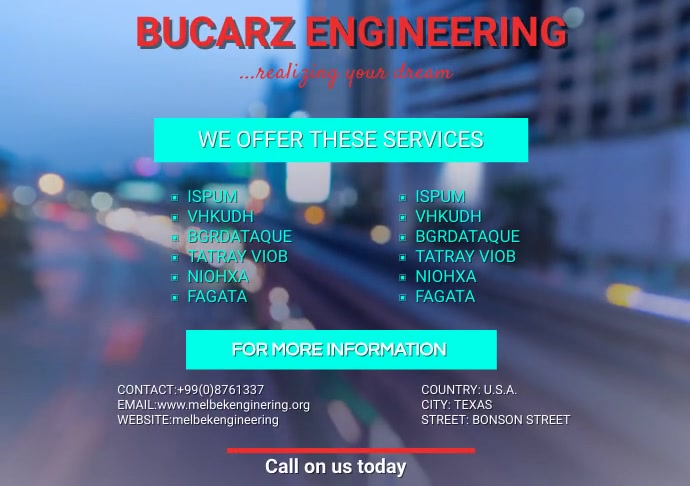 Copy of Engineering ad | PosterMyWall