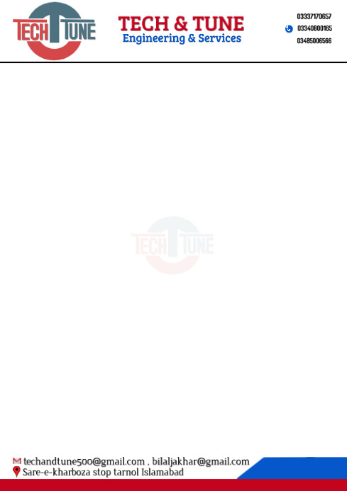 Engineering Company Letterhead Template | PosterMyWall