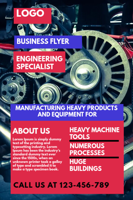 Engineering flyer,CORPORATE flyer Template | PosterMyWall