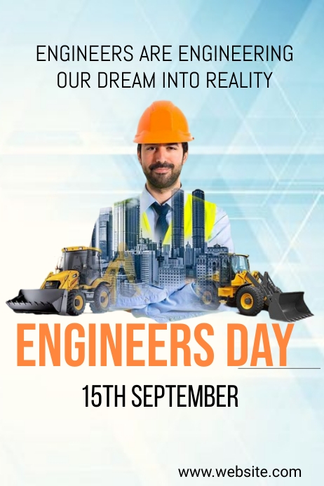 Copy of Engineers day | PosterMyWall