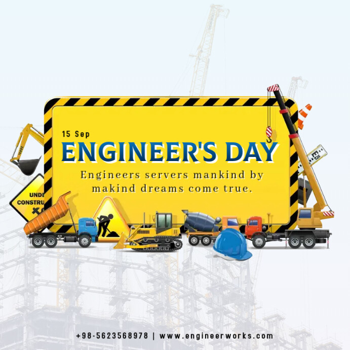 Engineers Day Template | PosterMyWall