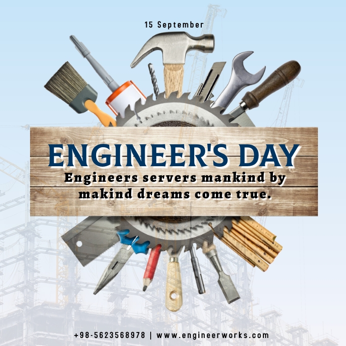 Engineers Day Template | PosterMyWall