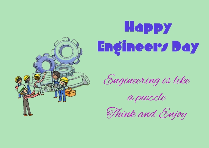 engineers day Template | PosterMyWall