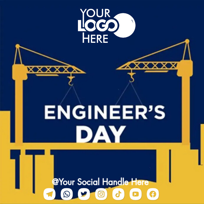 engineers day Template | PosterMyWall
