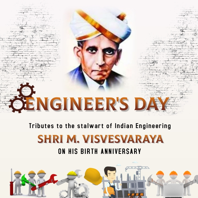 Engineers Day Template | PosterMyWall