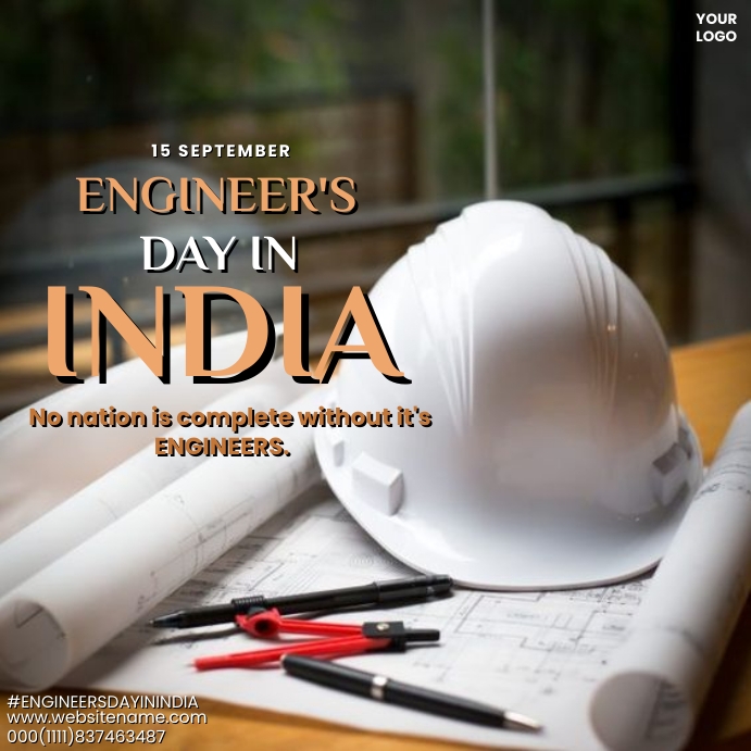 Engineers day in india templete Template | PosterMyWall