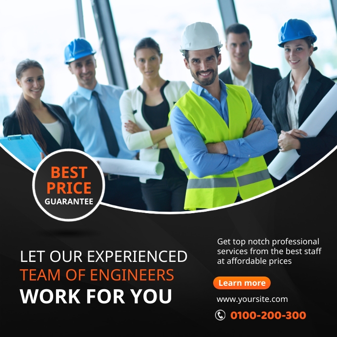 Copy of Engineers | PosterMyWall