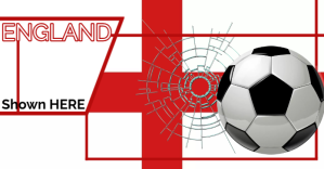 White England Football Annuncio Facebook Template