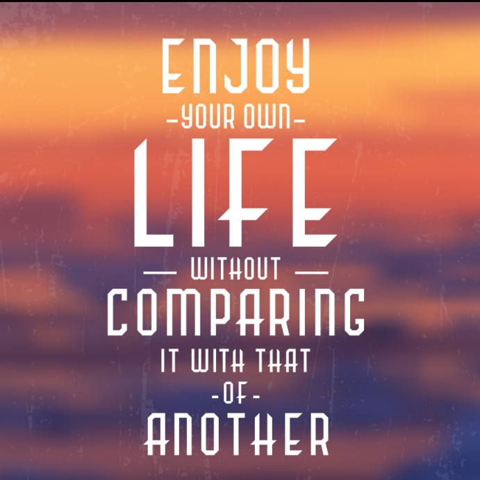 Enjoy Life template Instagram Post