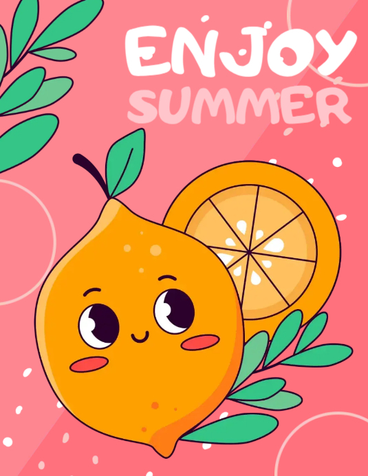 Enjoy Summer Flyer Template | PosterMyWall