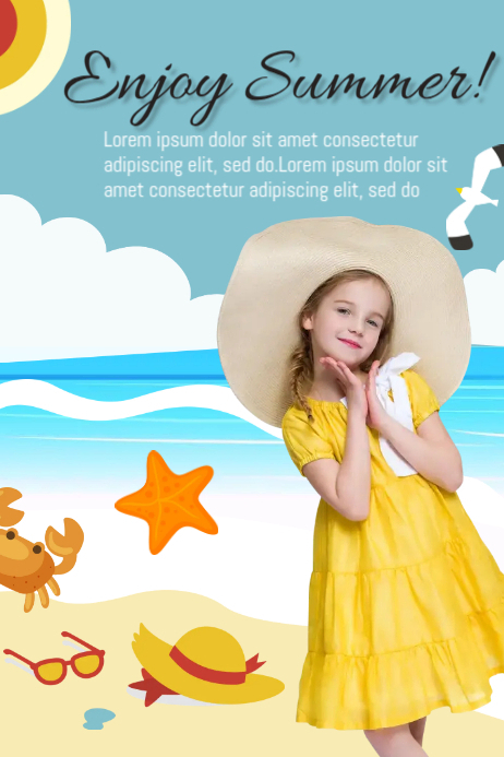 Enjoy Summer Flyer Template | PosterMyWall