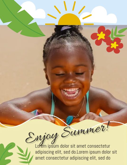 Enjoy Summer Flyer Template | PosterMyWall