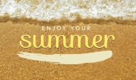 Enjoy Your Summer Template Tag