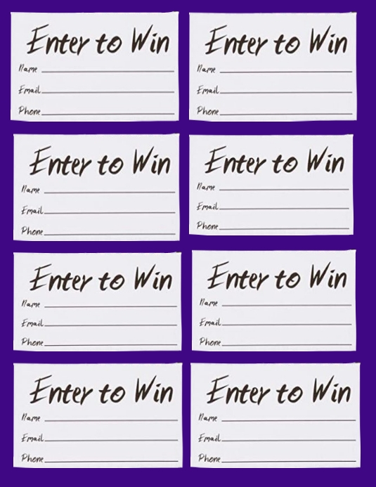 Editable Printable Enter To Win Template Word Printable Templates Free Editable Printable Enter To Win Template Word Printable Templates Free