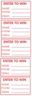enter to win Banner 2' × 6' template