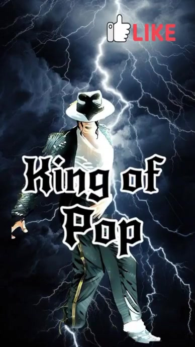 King Of Pop Tribute Template | PosterMyWall
