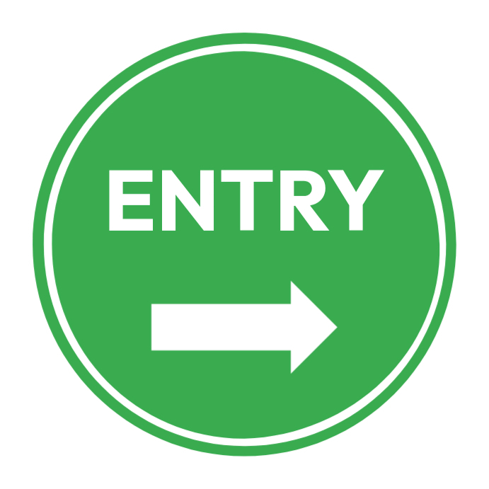 entry sign Template | PosterMyWall