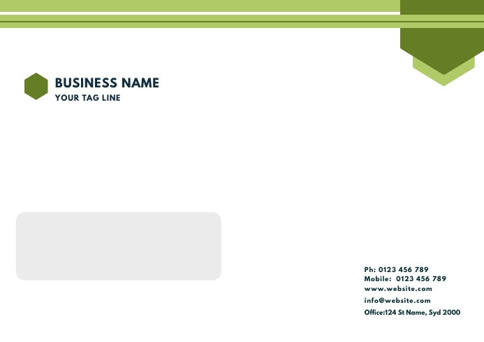 ENVELOPE FOR LETTER Template | PosterMyWall