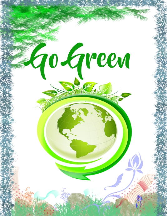 environment, go green Template | PosterMyWall