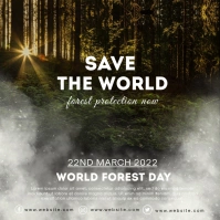 Environment,earth day, event Instagram Post template