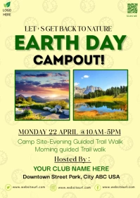 Environment,earth day,event A5 template