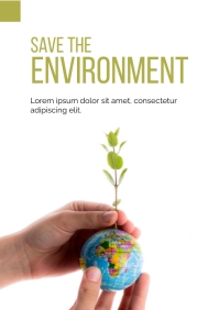 Clean Environment Template ENVIRONMENT Template | PosterMyWall
