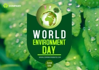 Environment Awareness Banner Post Template Postal