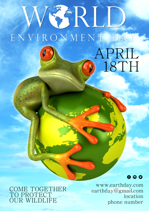 Copy of Environment Day Campaign Poster | PosterMyWall