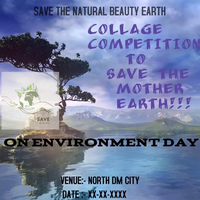 ENVIRONMENT DAY Square (1:1) template