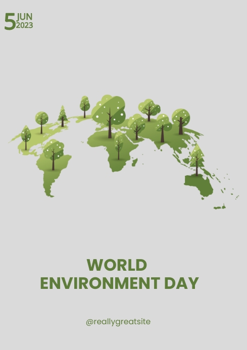 Environment Day A1 template