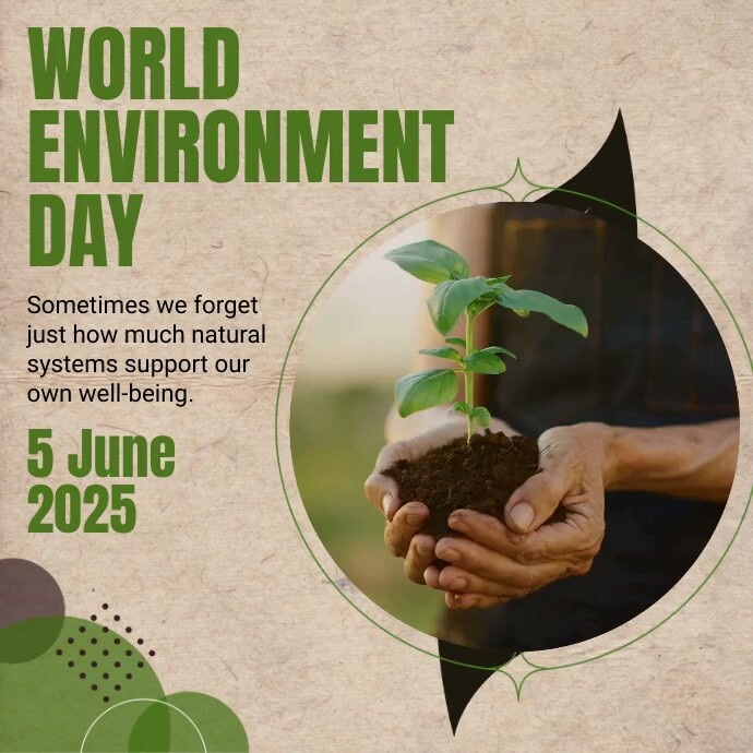 Environment Day Event Instagram Post template