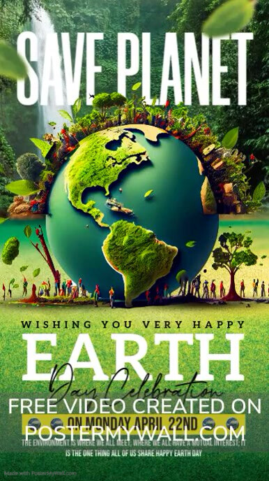 Environment day video Template | PosterMyWall
