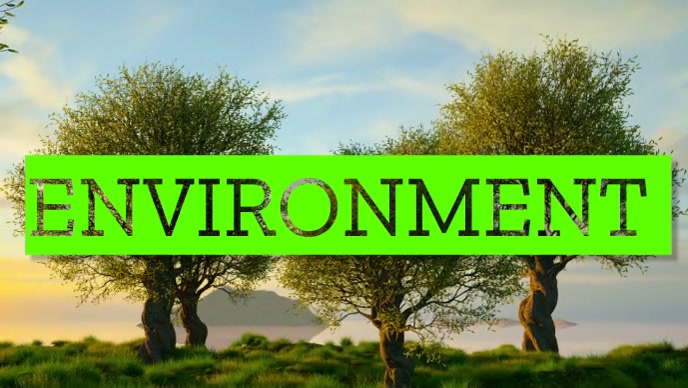 ENVIRONMENT Template | PosterMyWall