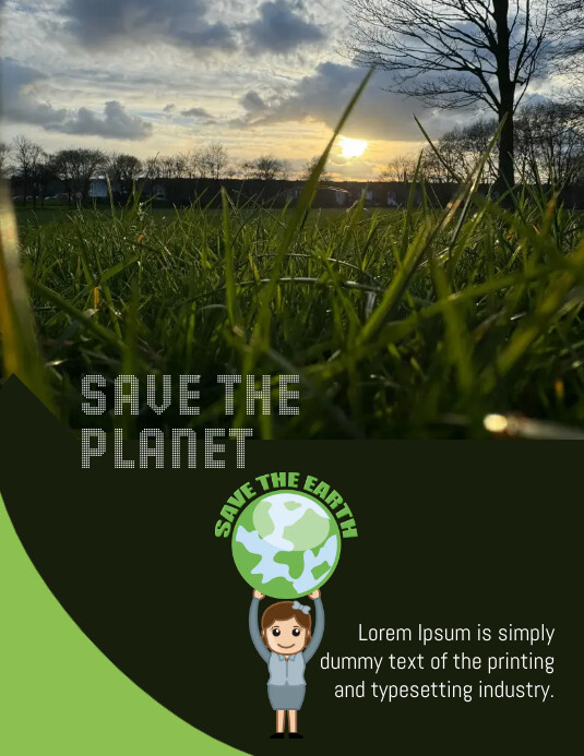 ENVIRONMENT FLYER Template | PosterMyWall
