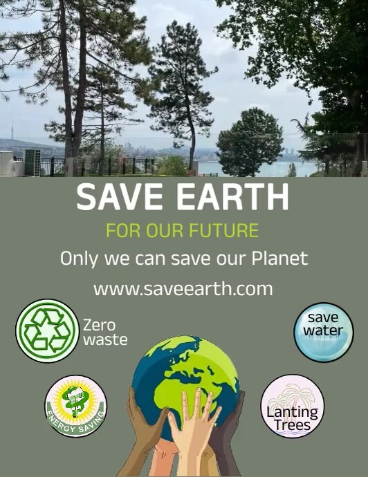 ENVIRONMENT FLYER Template | PosterMyWall