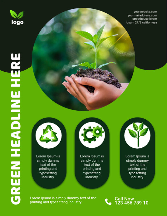 Environment Flyer Template | PosterMyWall