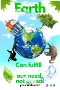 Environment Poster Template | PosterMyWall