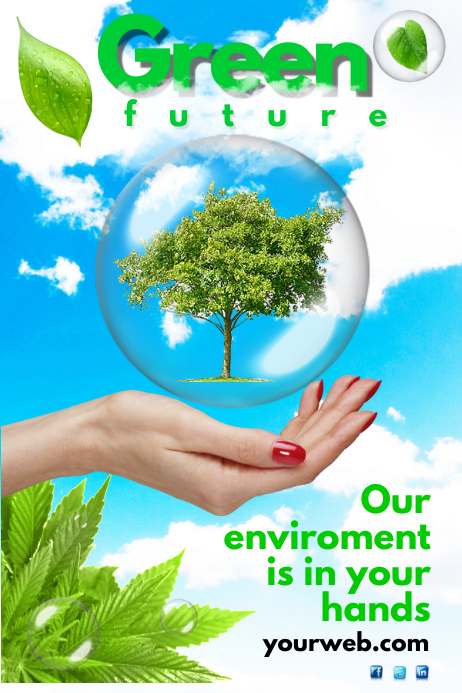 Environment Poster Template | PosterMyWall