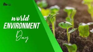Желтый World Environment Day YouTube Channel Cover Photo Template