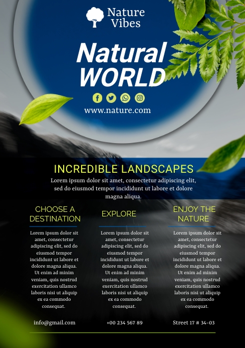Copy of ENVIRONMENT TEMPLATE | PosterMyWall