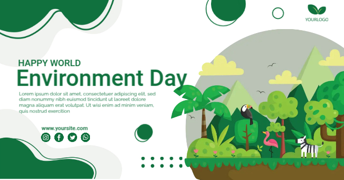 Environments Day Banner Template | PosterMyWall