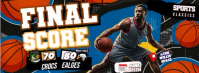 Epic Overtime Victory: Eagles 80–70 Crocs Facebook Cover Photo template