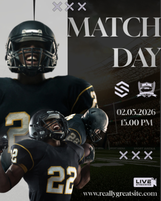 Epic Rugby Match Championship Event Template | PosterMyWall