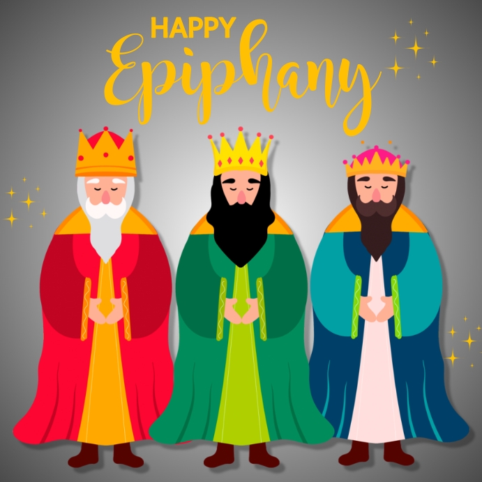 Epiphany, Three Kings Day Template PosterMyWall